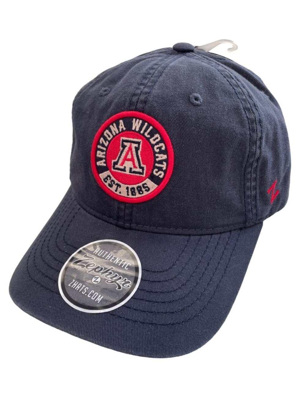 Zephyr Baseball Cap One Size Arizona Wildcats Adjustable Navy Blue Outerwear NEW